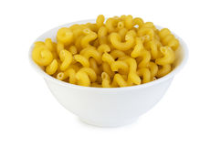 Spiral Pasta In Small Bowl Stock Photography