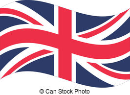 Vector Flag Great Britain   Waving Flag Of Great Britain   