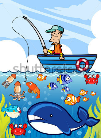 Download Source File Browse   Education   Fisherman Catching The Fish    