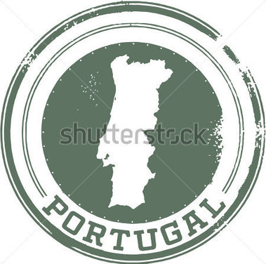 Portugal European Country Stamp Stock Vector   Clipart Me