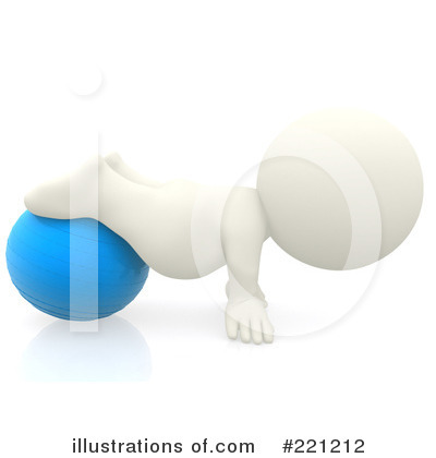Royalty Free  Rf  Exercise Ball Clipart Illustration By Andresr