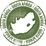 South Africa Country Stamp India Country Stamp Colombia South America