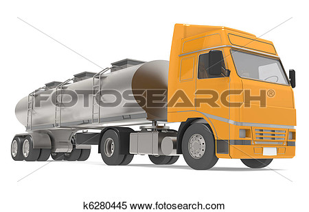 Stock Illustration Of Tanker Truck K6280445   Search Clipart Drawings