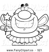 Tooth Fairy Man Smoking A Cigar Coloring Page Black And White