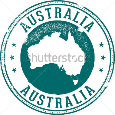 Vintage Australia Country Travel Stamp Stock Vector   Clipart Me
