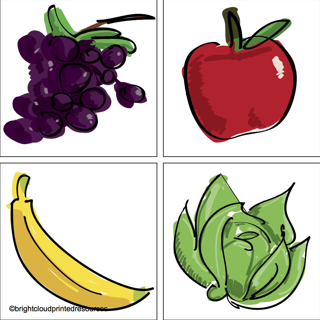Fruit And Vegetable Border   Clipart Panda   Free Clipart Images