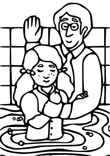 Lds Baptism Clip Art For Programs Picture Pictures