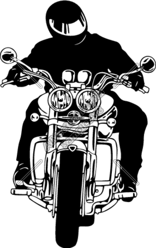 Motorcycle Rider Clipart And Vectorart  Vehicles   Motorcycles