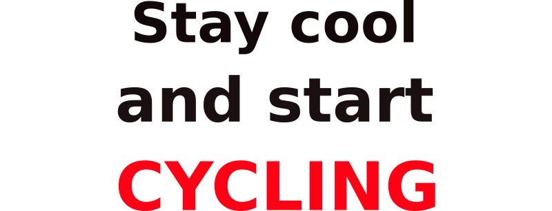 Stay Cool   Start Cycling By Mauriceg