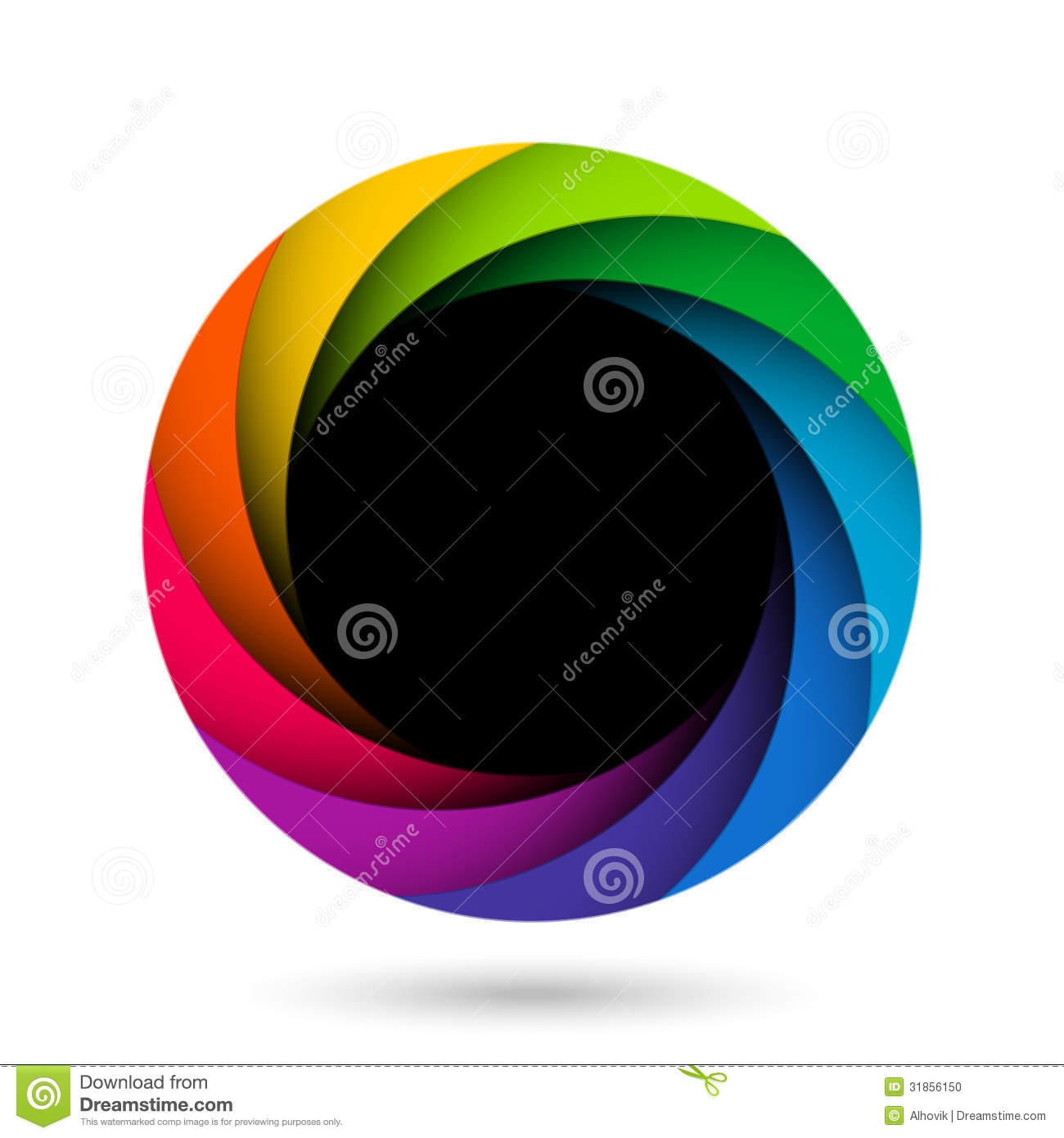 Colorful Camera Shutter Aperture Stock Photo   Image  31856150