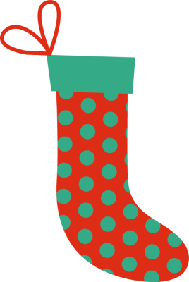 Dot Sock Striped Red Stocking Diagonal Stripe Green Stocking Red Green