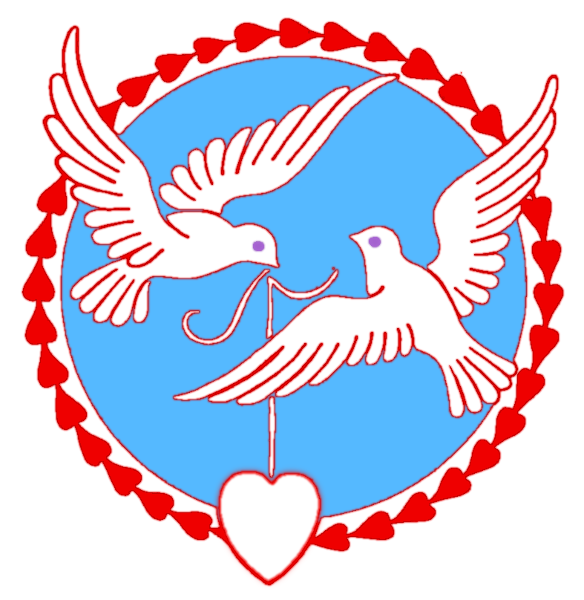 Doves Valentine Valentine Doves Wedding Doves White Doves Red