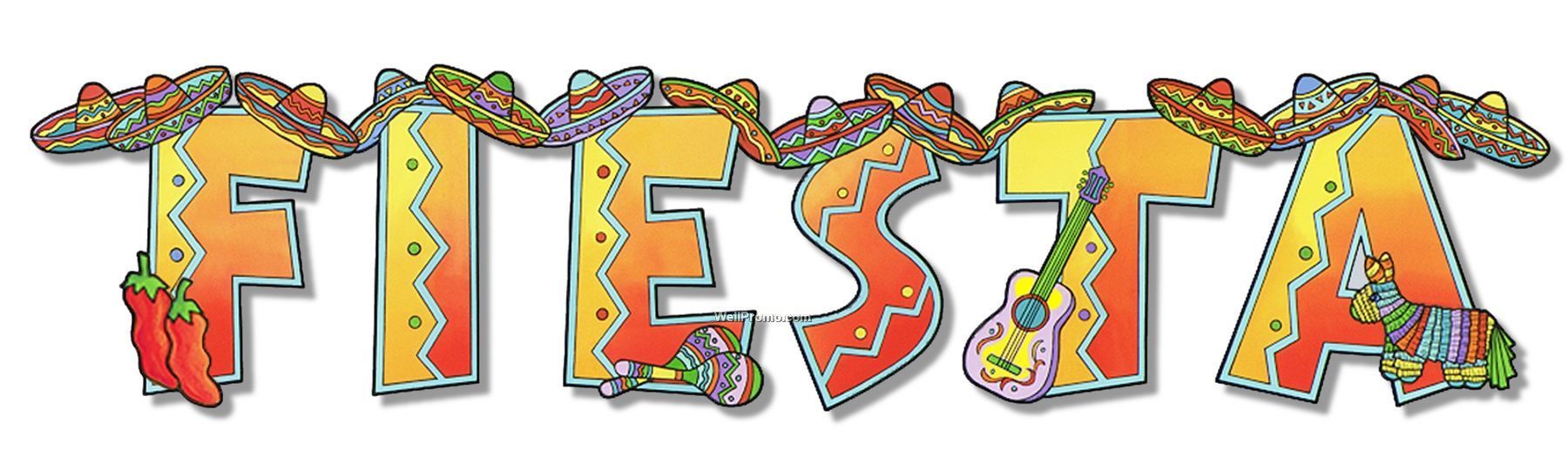 Fiesta Banner Clip Art