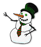 Free Snowman Clipart   Animated Snowmen   Free Christmas Clipart