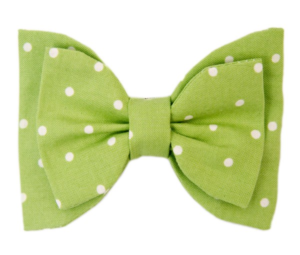 Green Bow Bow Tie   Green Dot