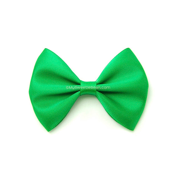 Green Bow Emerald Green Hair Bow