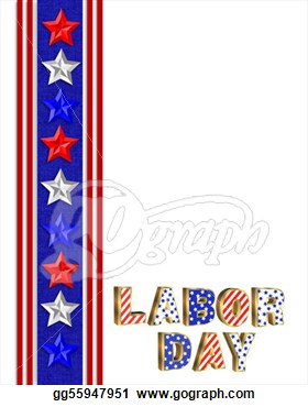 Labor Day Clipart Labor Day Border Illustration Gg55947951 Jpg