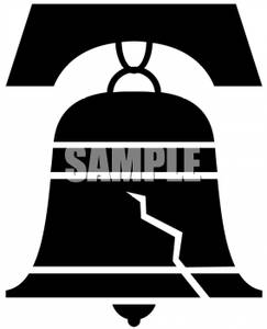 Liberty Bell Clip Art Black And White