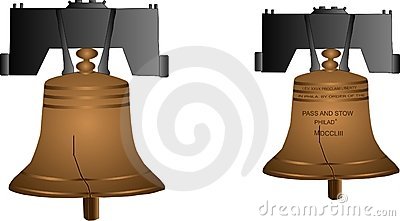 Liberty Bell Illustration Royalty Free Stock Images