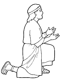 Man Pleading Praying Kneeling