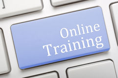 Online Training Royalty Free Stock Photo