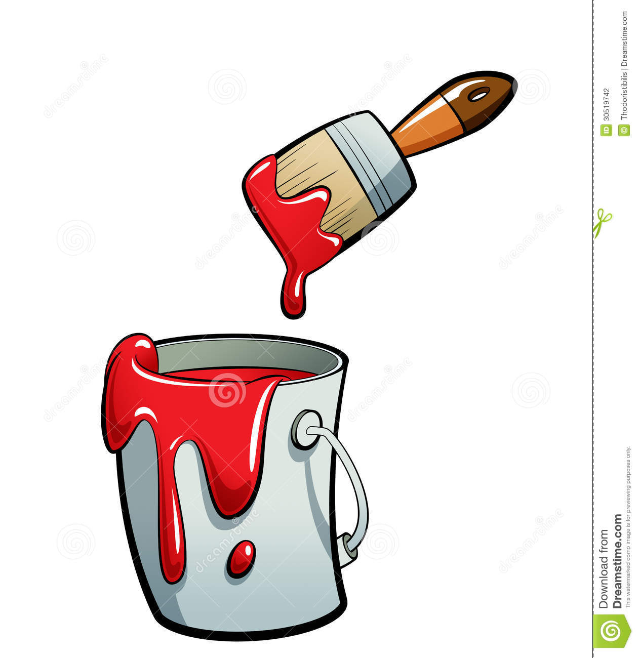 Paint Bucket And Brush Clip Art   Clipart Panda   Free Clipart Images