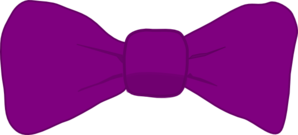 Purple Bowtie Clip Art At Clker Com   Vector Clip Art Online Royalty