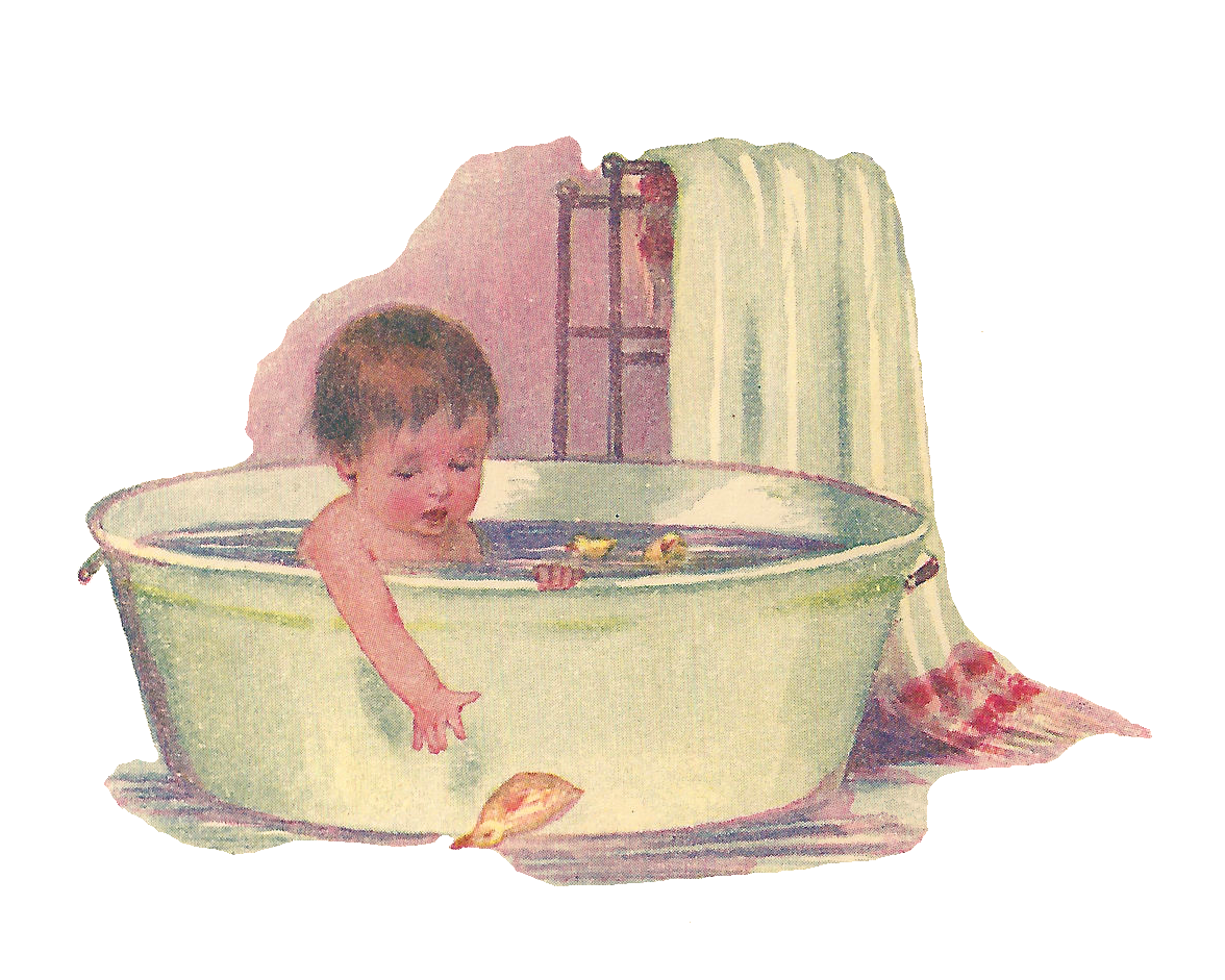 To Take A Bath Clipart Tears Are Soon To Follow