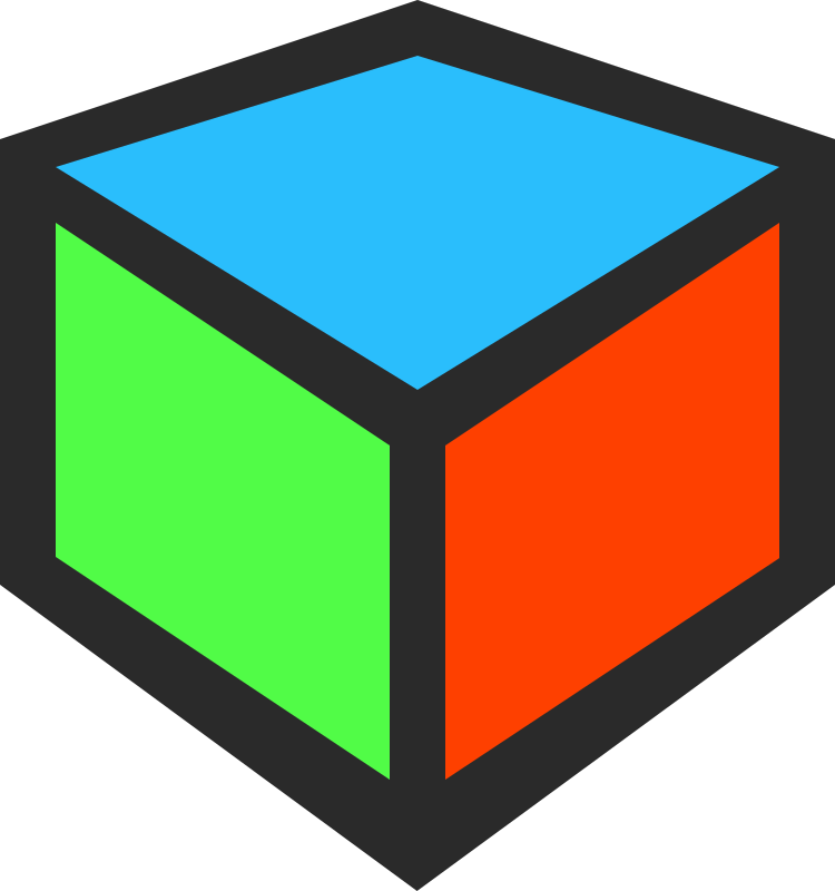 3d Cube Icon By Qubodup   3d Cube Icon