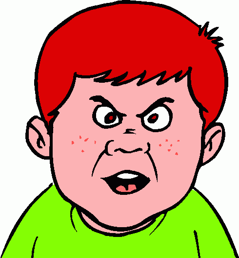 Boy   Angry 1 Clipart   Boy   Angry 1 Clip Art