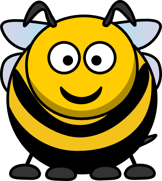 Cartoon Bee Clip Art At Clker Com   Vector Clip Art Online Royalty