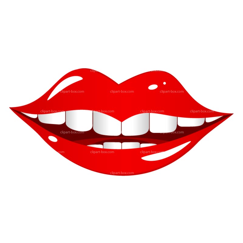 Clipart Smiling Mouth   Royalty Free Vector Design