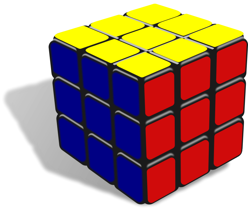 Cube Clipart Free 3d Rubik S Cube Clip Art
