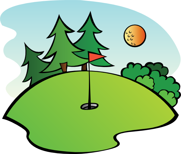 Golf Course Clip Art At Clker Com   Vector Clip Art Online Royalty