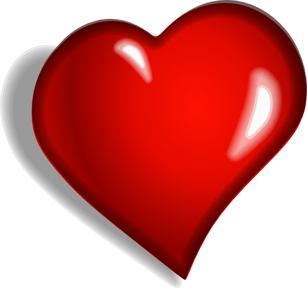 Heart 1 Clip Art At Clker Com   Vector Clip Art Online Royalty Free