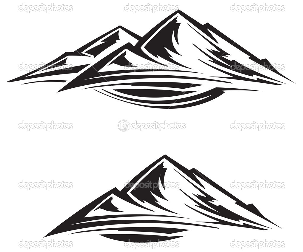 Mountain Range Drawing   Clipart Panda   Free Clipart Images