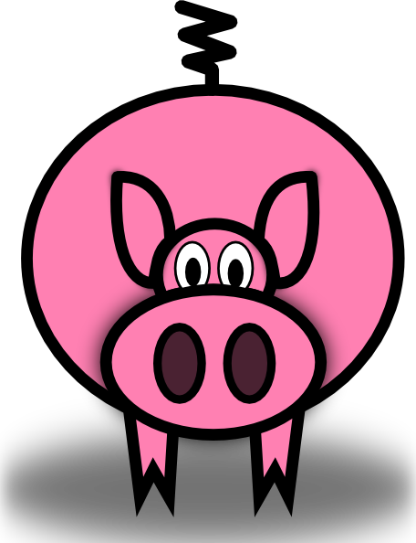 Pink Pig Clip Art At Clker Com   Vector Clip Art Online Royalty Free