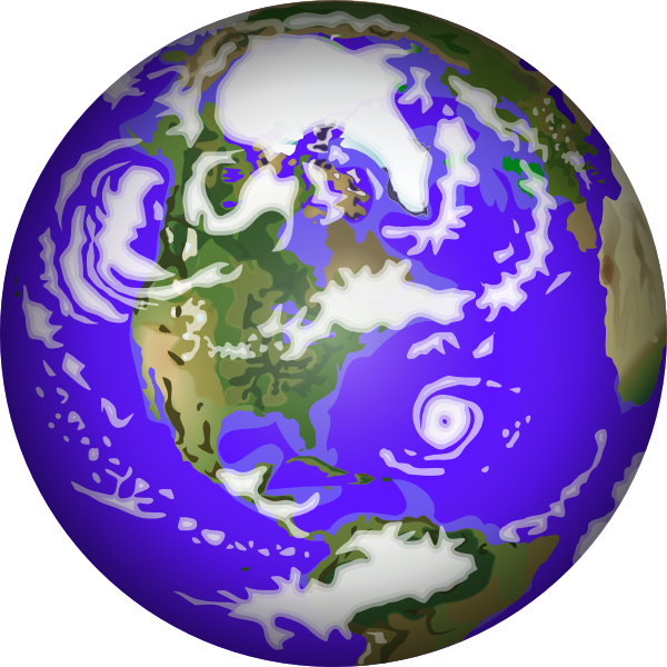 Planet Earth Clip Art At Clker Com   Vector Clip Art Online Royalty