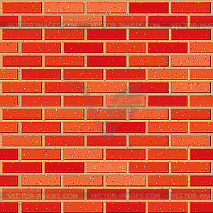 Red Brick Wall With Noise Textures   Vector Clipart