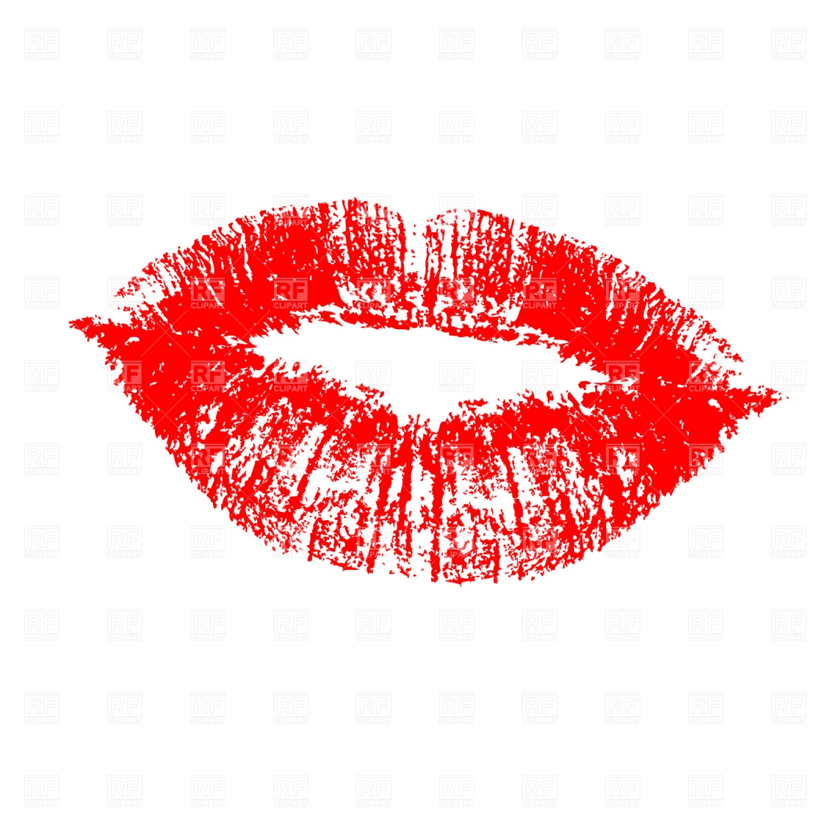 Woman Lips Imprint Download Royalty Free Vector Clipart  Eps