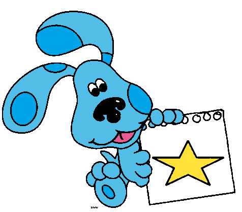Blue S Clues Clipart   Quality Cartoon Characters Clipart Images