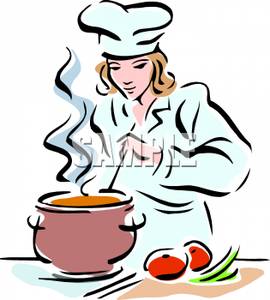 Clip Art Chef Cooking Clip Arta Chef Cooking   Royalty Free Clipart