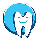 Dental Smile Clipart Dental Icon   Clipart Graphic