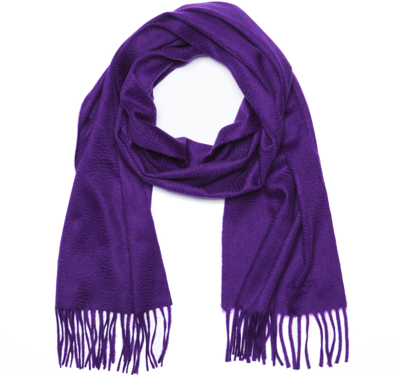 Home Accessories Scarves Sir Jack S Cashmere Purple Scarf