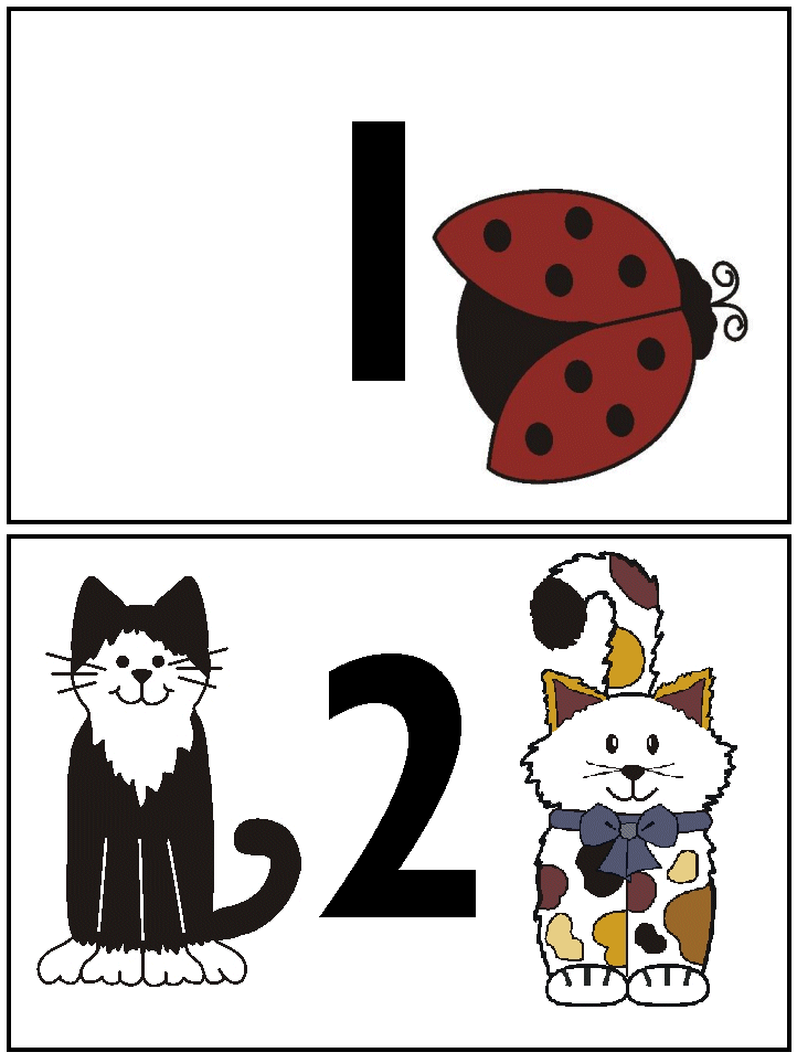 Number 1 10 Clipart Numbers 1 10