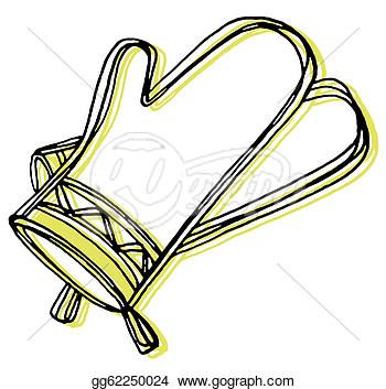 Oven Clipart Of Oven Mitts  Clip Art