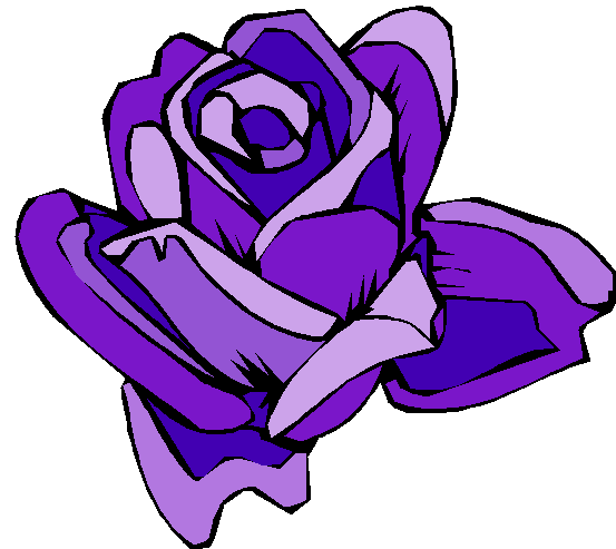 Purple Rose Clipart Purple Rose Clipart Clip Art