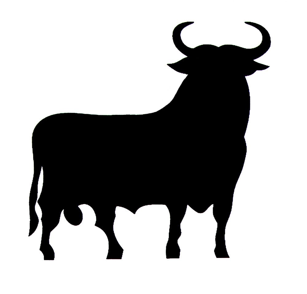 The Black Osborne Bull Of Spain