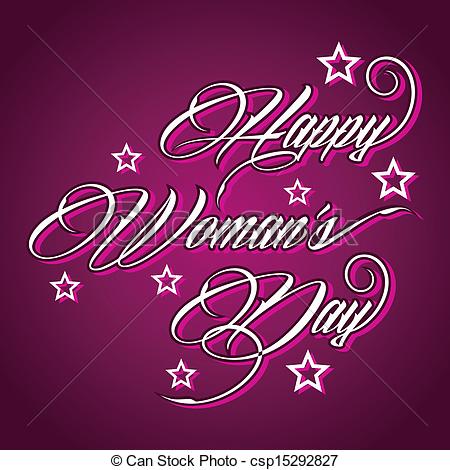 Vector   Creative Happy Women S Day   Stock Illustration Royalty Free