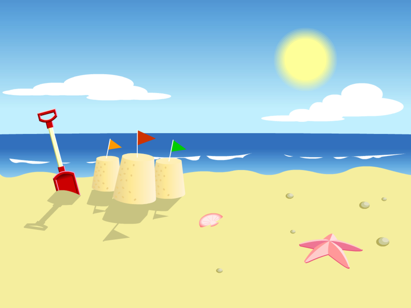 Beach Cartoon Background   Download Hd Wallpapers